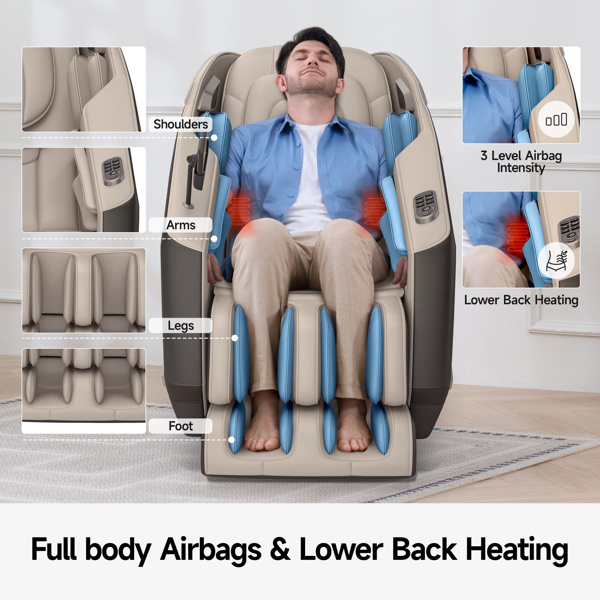 Real Relax Massage Chair Favor-23 3D Massage Chair