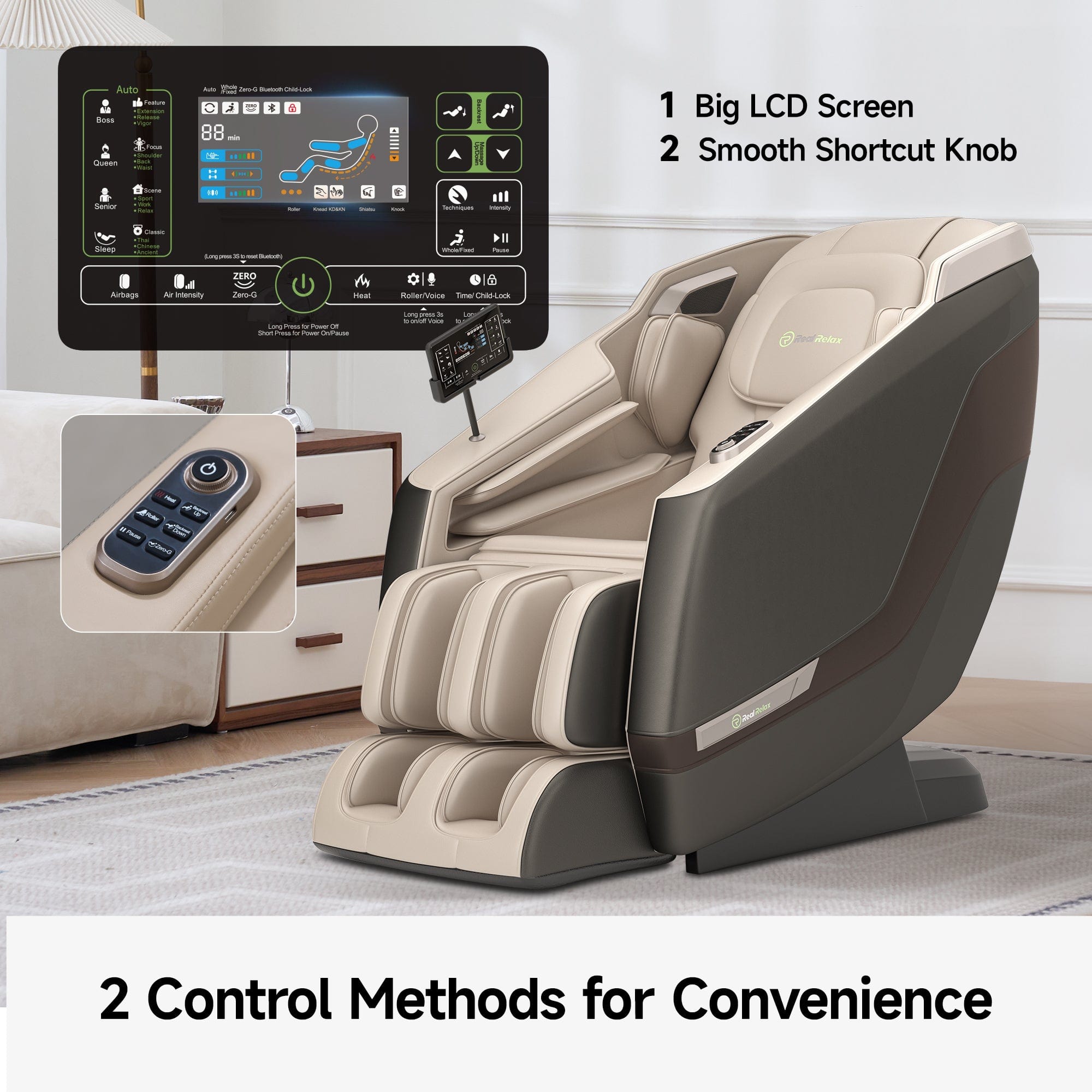 Real Relax Massage Chair Favor-23 3D Massage Chair