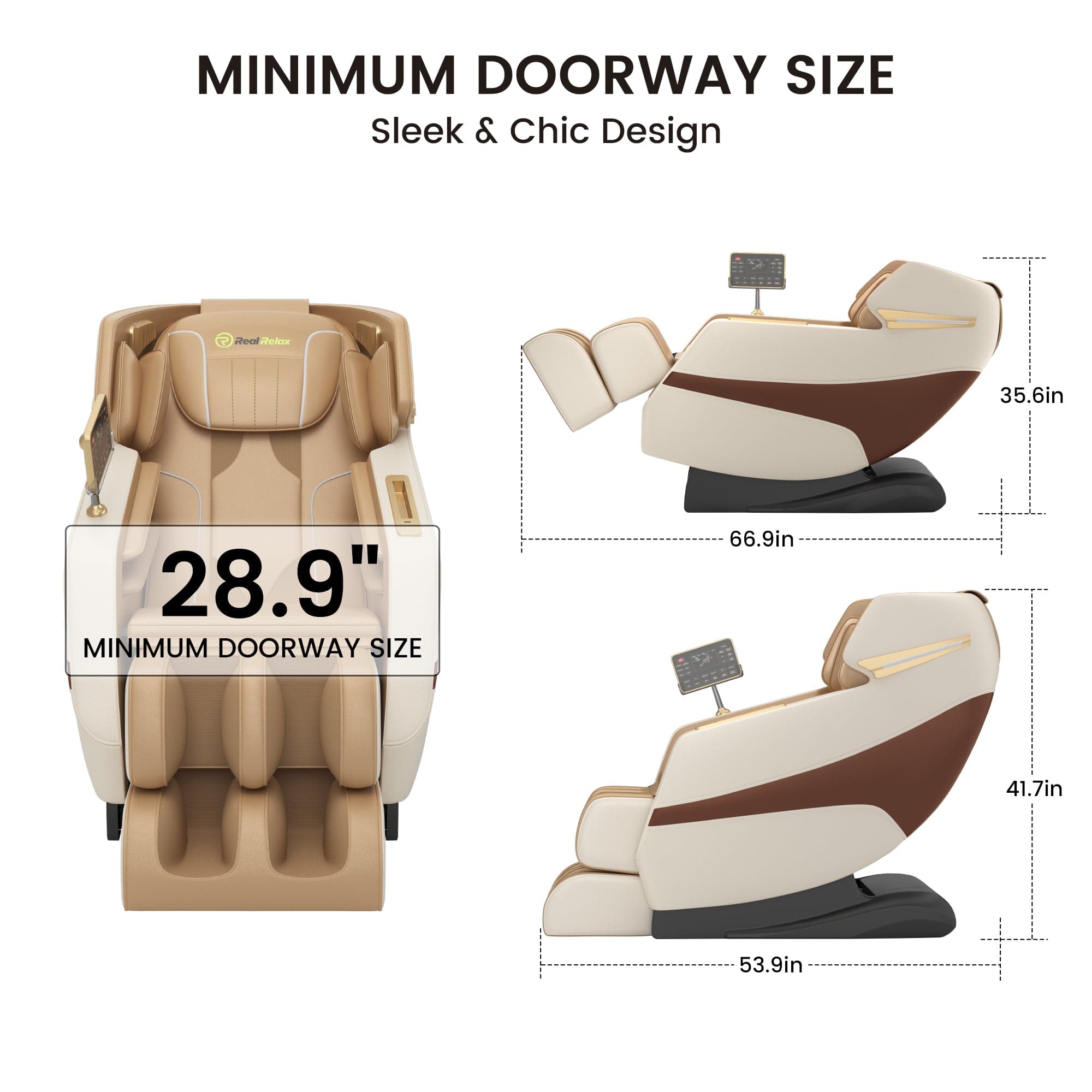 Real Relax Massage Chair favor-12 3D Massage Chair