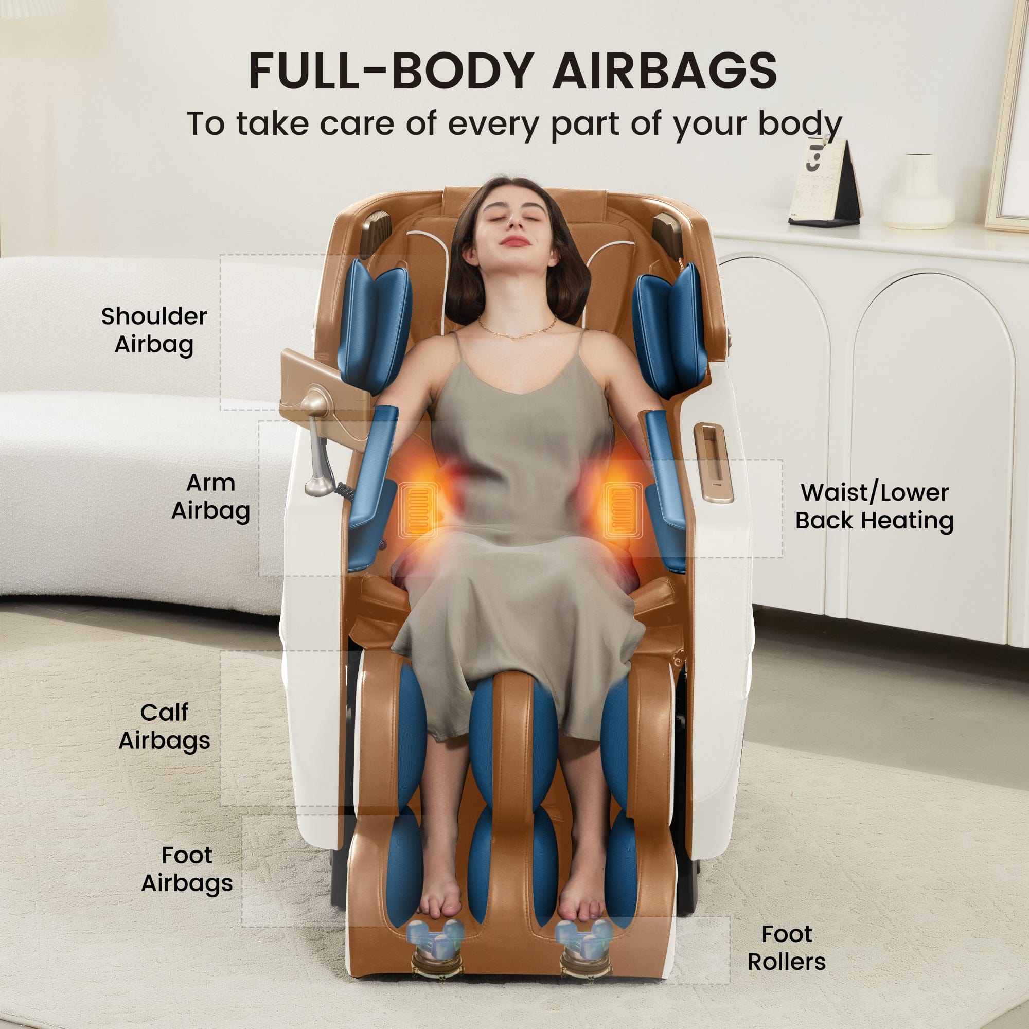 Real Relax Massage Chair favor-12 3D Massage Chair