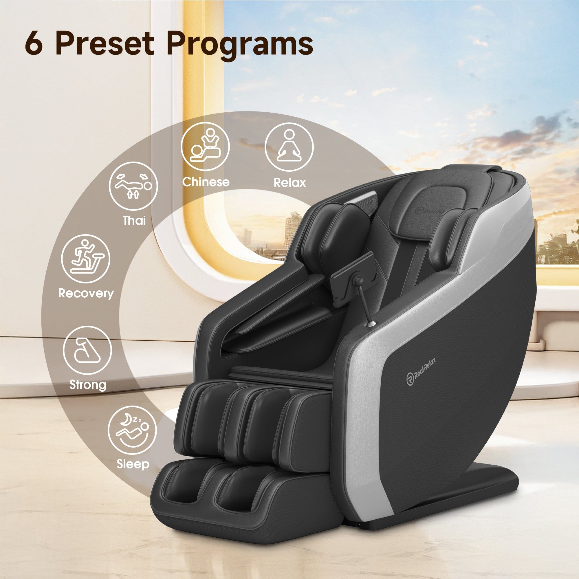 Real Relax Massage Chair Favor-24 3D Massage Chair