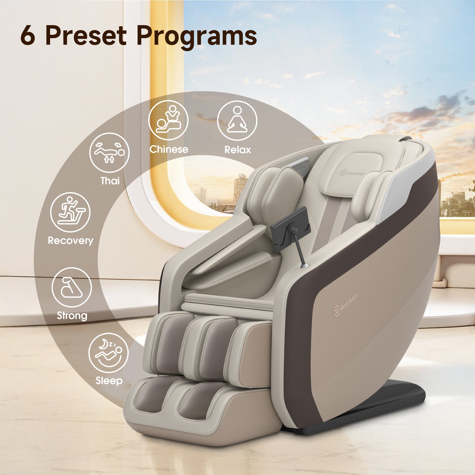 Real Relax Massage Chair Favor-24 3D Massage Chair