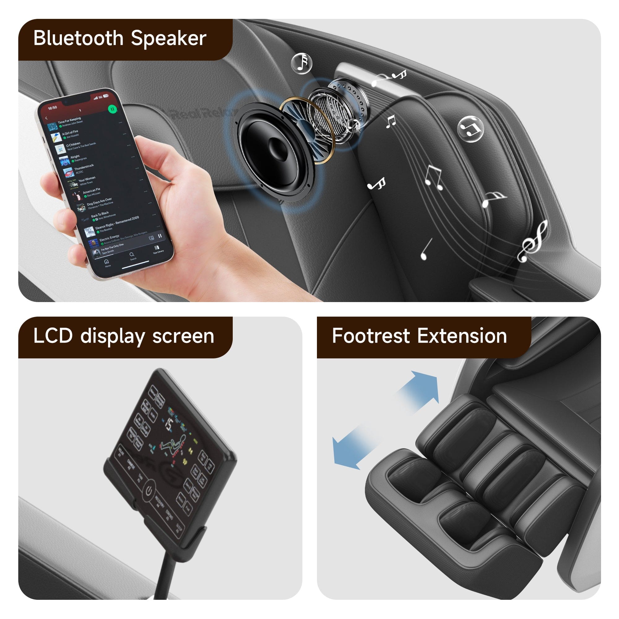 Real Relax Massage Chair Favor-24 3D Massage Chair