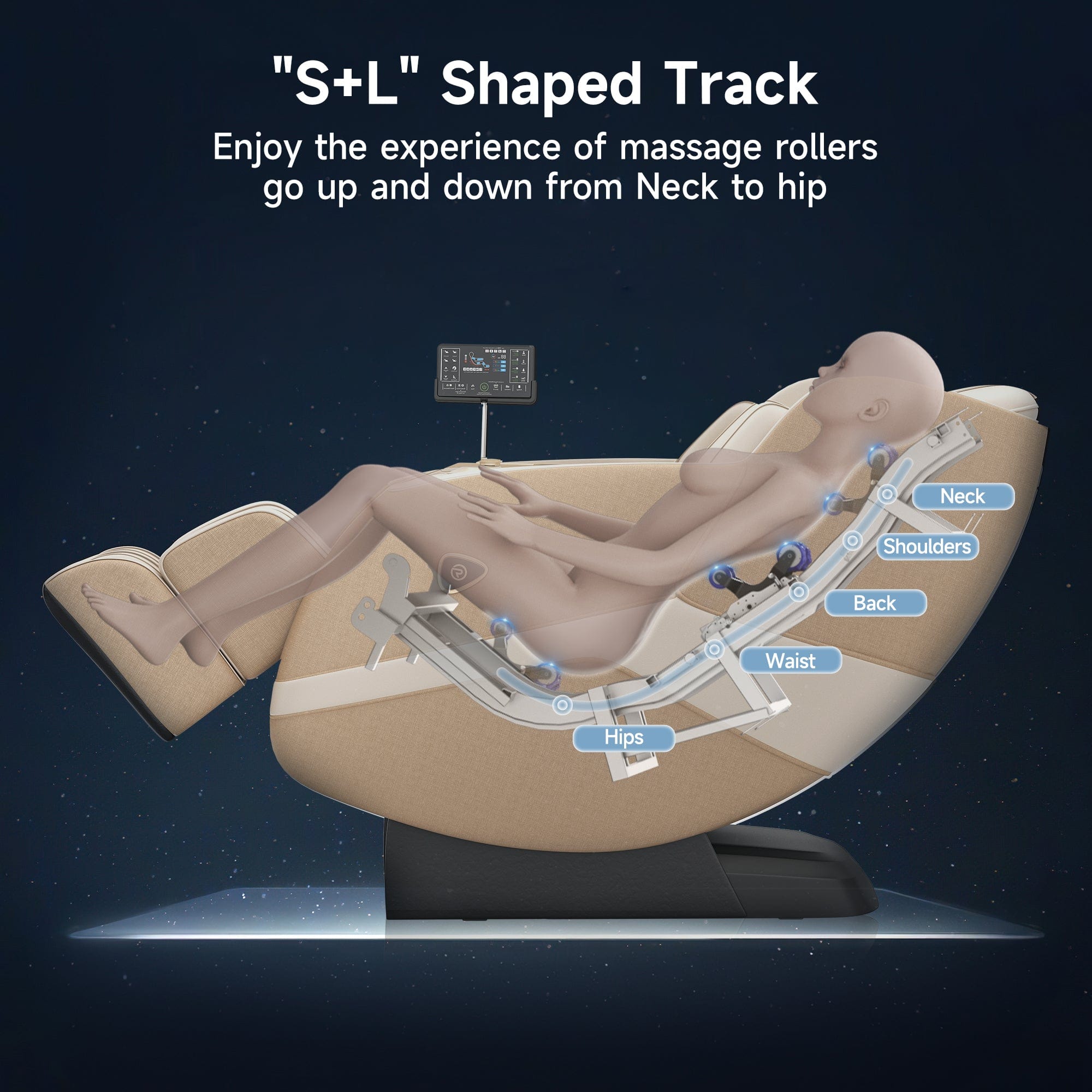 Real Relax PS5100 4D Massage Chair