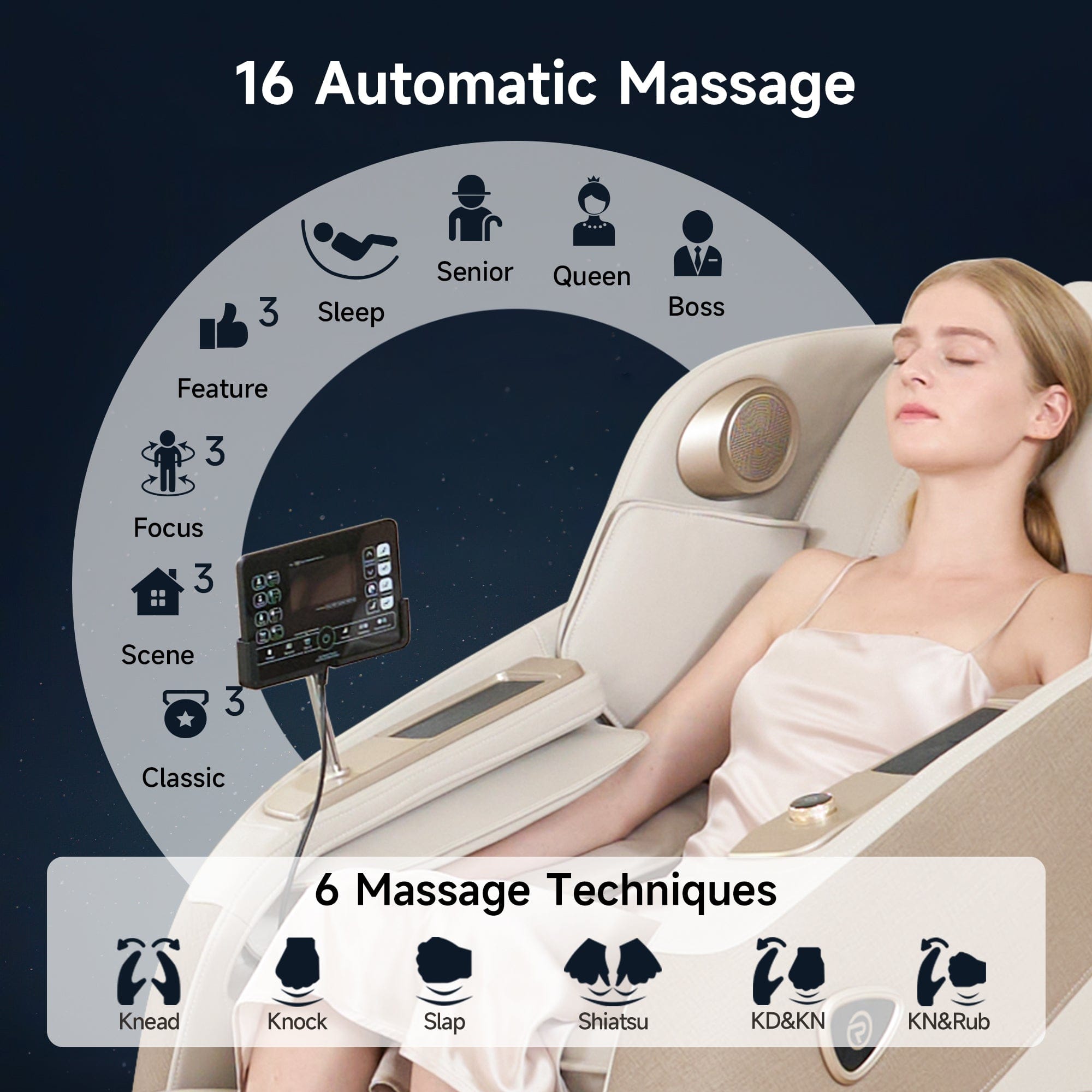 Real Relax PS5100 4D Massage Chair