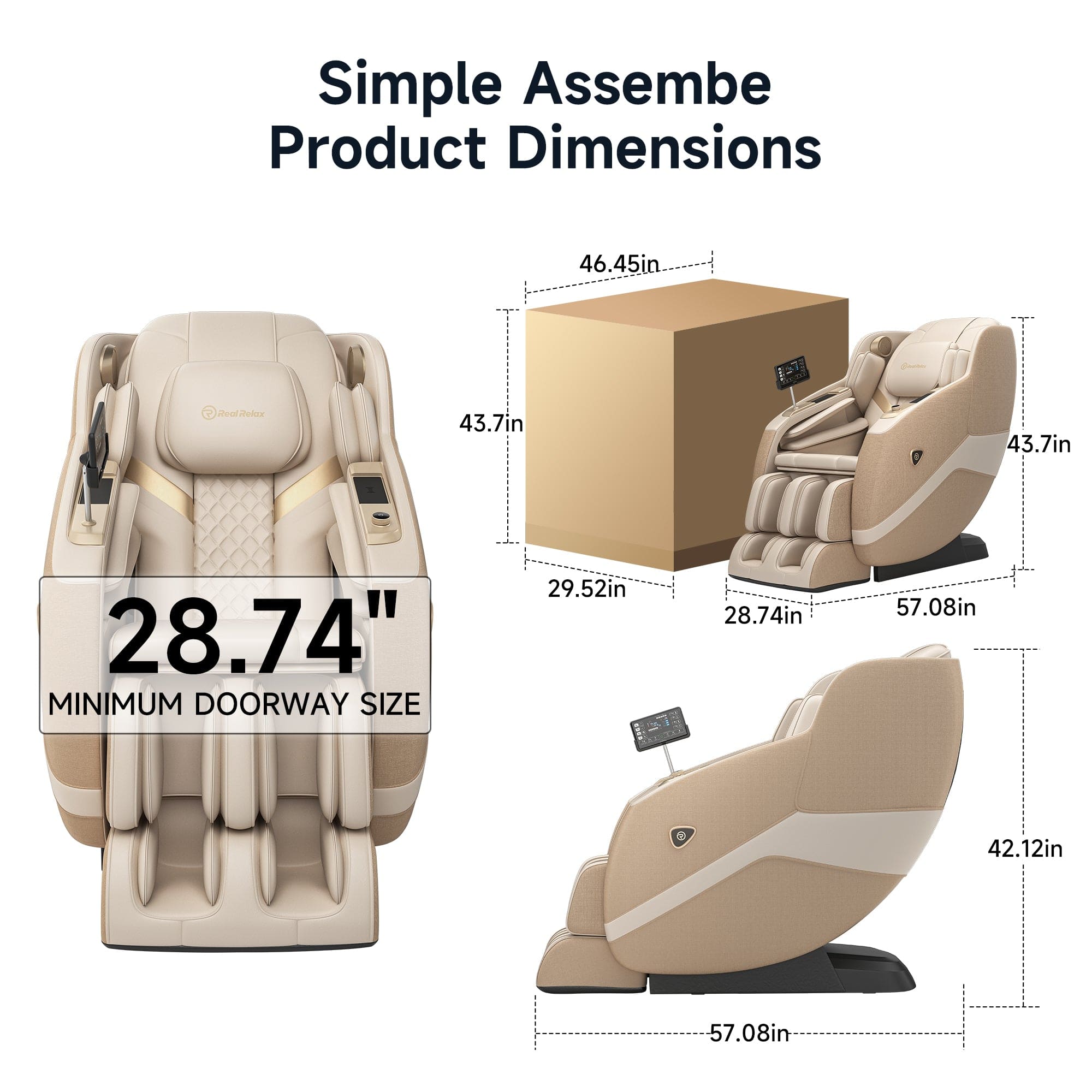 Real Relax PS5100 4D Massage Chair