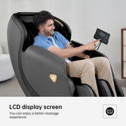 Real Relax Real Relax 3D SL-Track Massage Chair, Full Body Zero Gravity Shiatsu Thai Massage Recliner