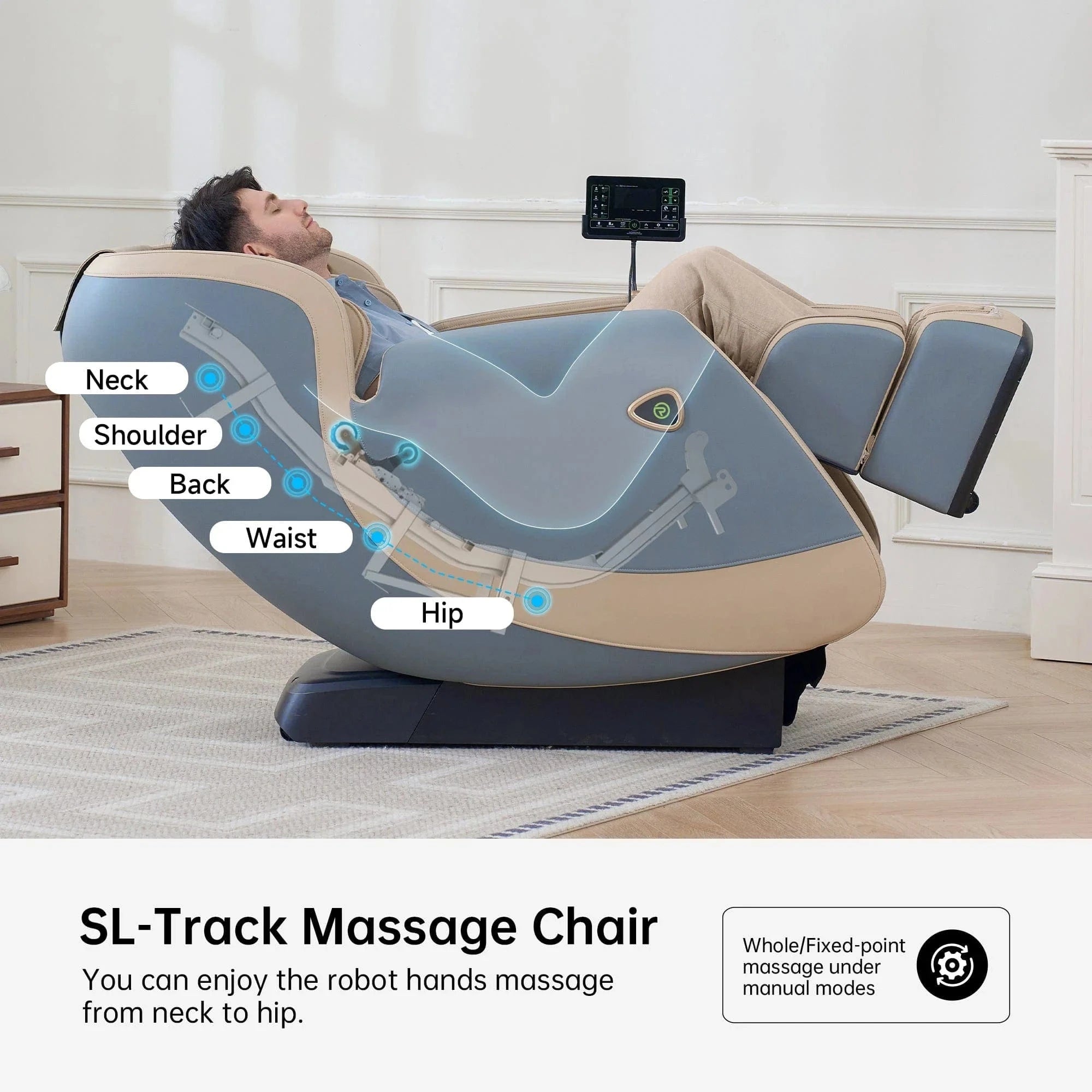 Real Relax Massage Chair Favor-21 3D Massage Chair