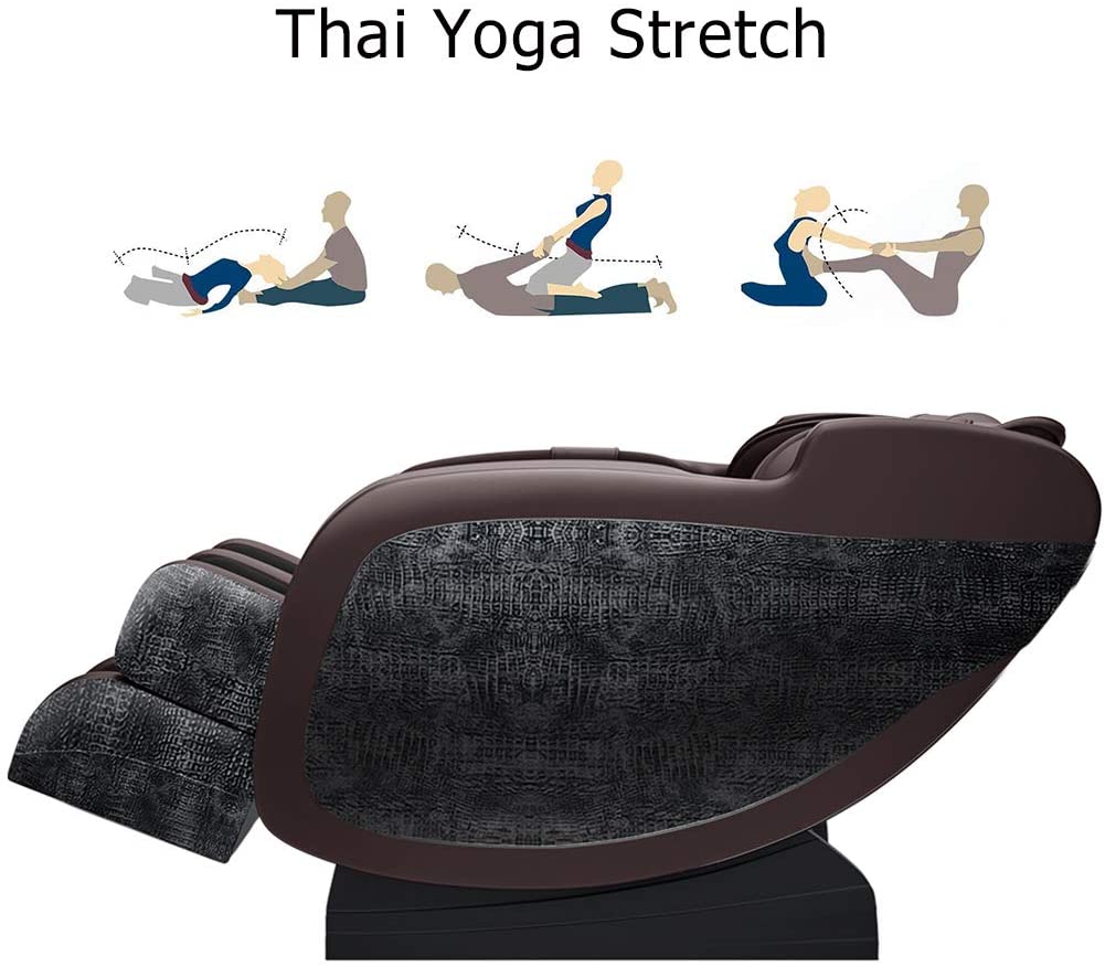 Real Relax Massage Chair Real Relax® MM550  Massage Chair brown Refurbished