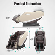 Real Relax Massage Chair Real Relax® SS02  Massage Chair Khaki