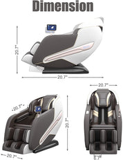 Real Relax Massage Chair Real Relax® PS6000 Massage Chair Brown 734598366629