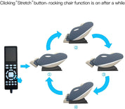 Real Relax Massage Chair Real Relax® SS02  Massage Chair Blue Refurbished