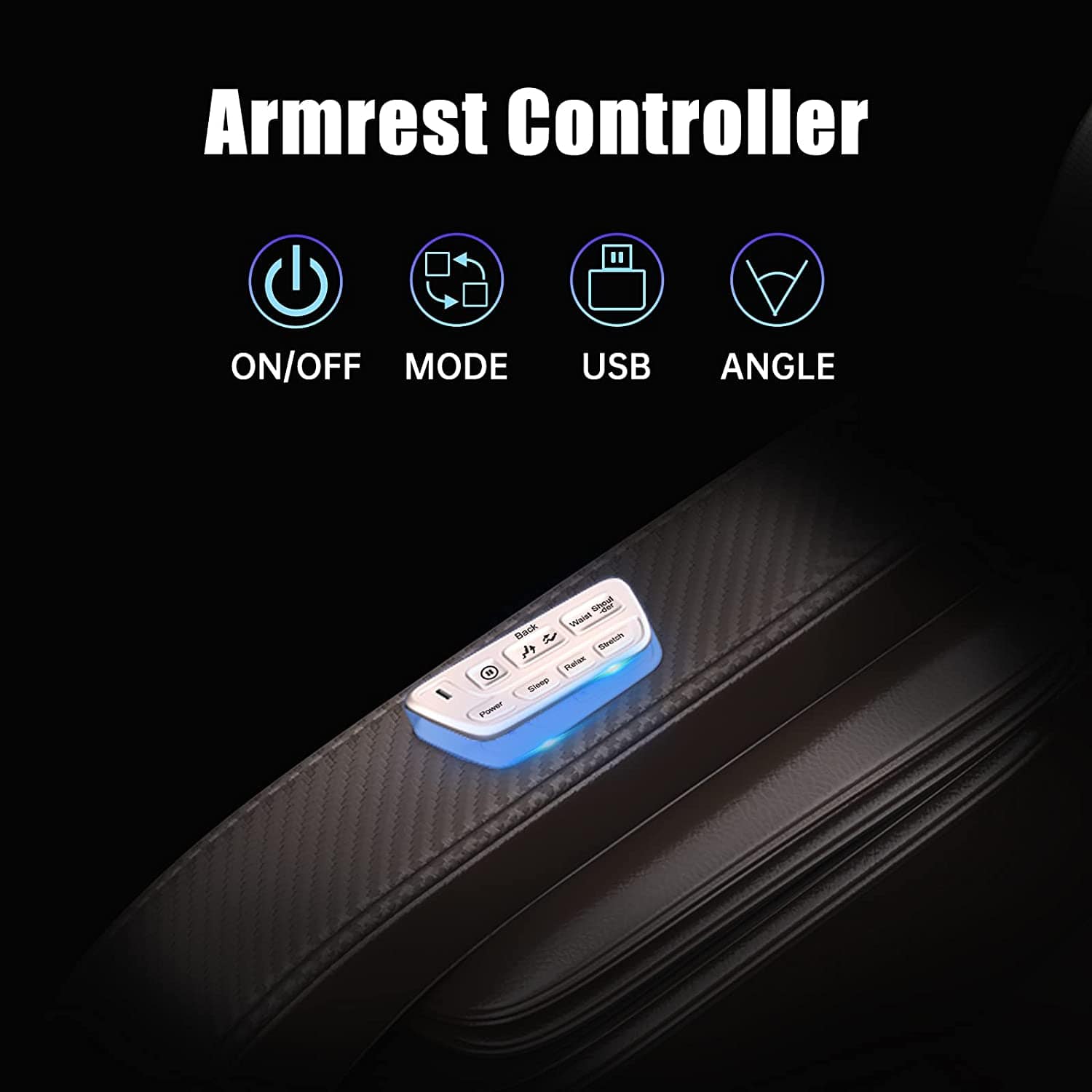 Real Relax Massage Chair Real Relax® PS6000 Massage Chair Brown 734598366629