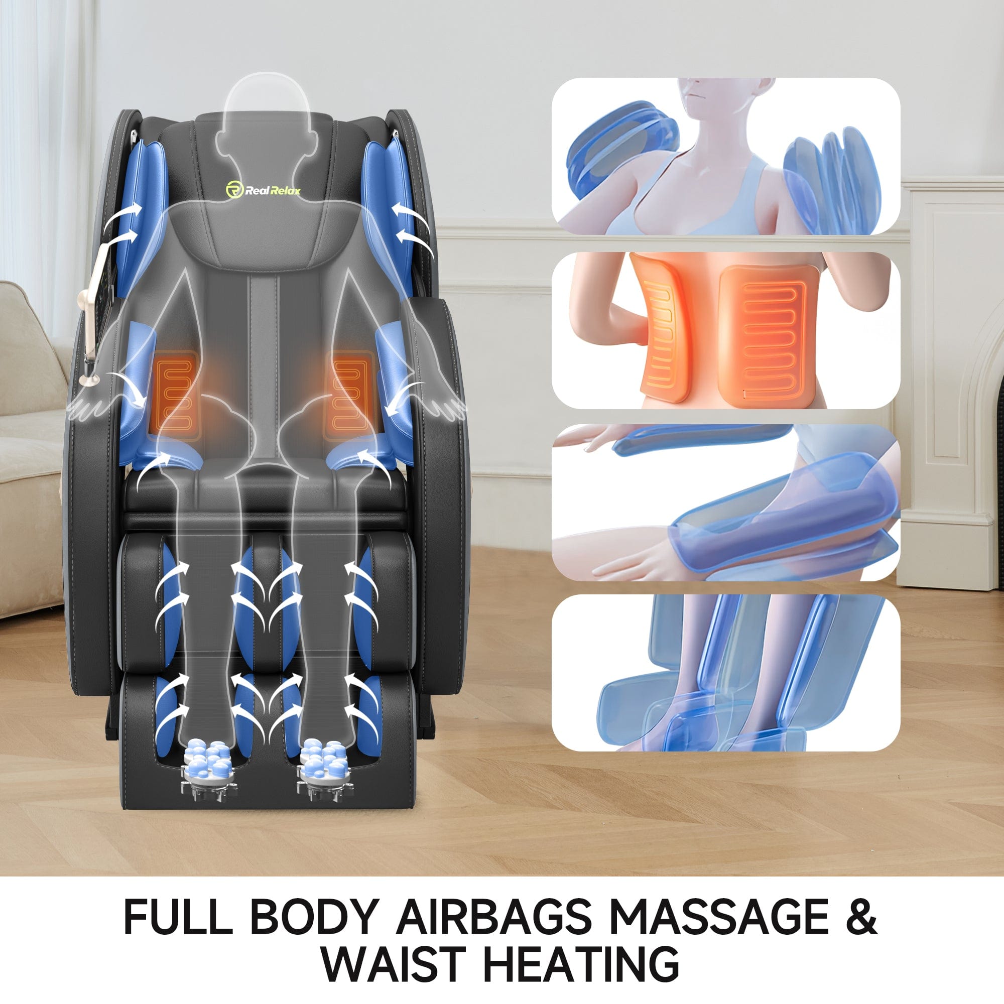Real Relax Massage Chair BS-07 2D Massage Chair