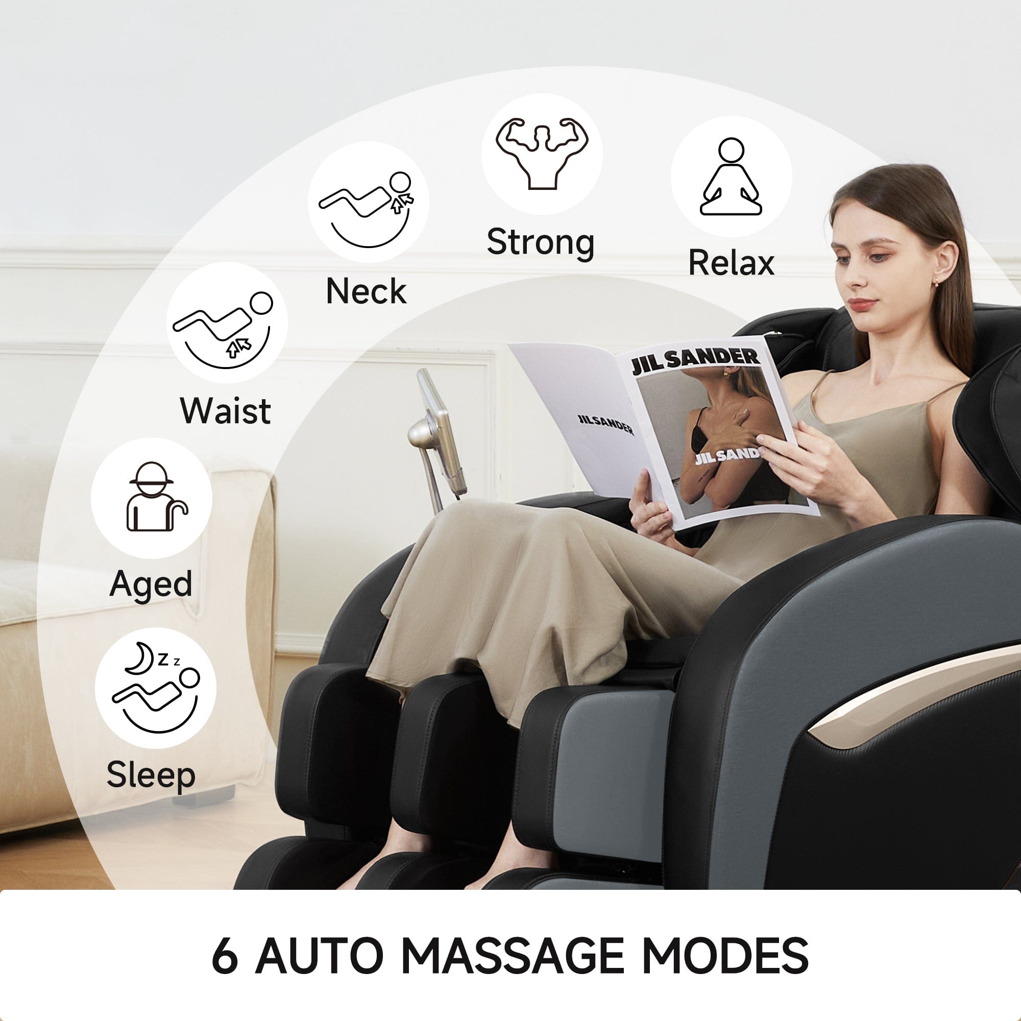 Real Relax Massage Chair BS-07 2D Massage Chair