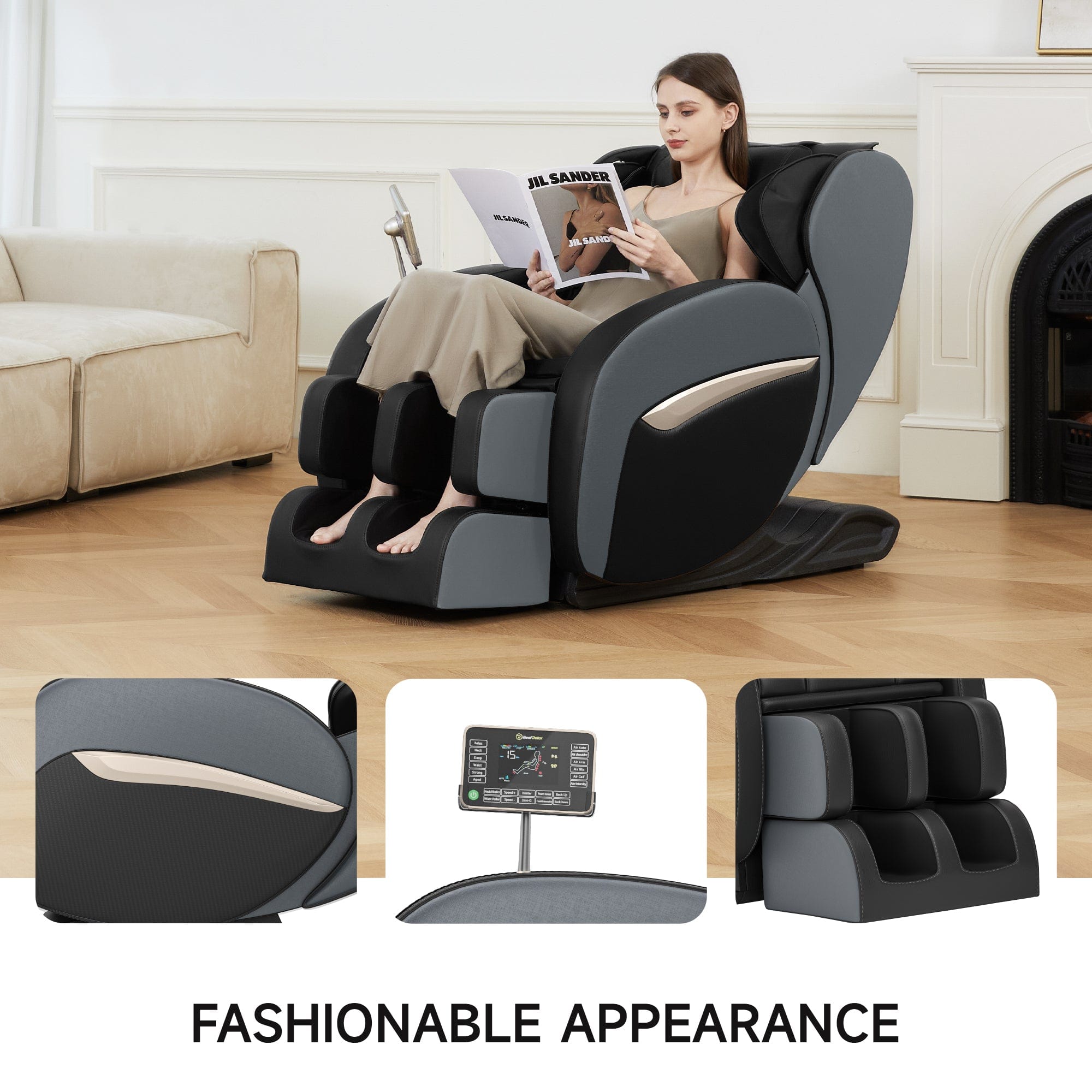 Real Relax Massage Chair BS-07 2D Massage Chair