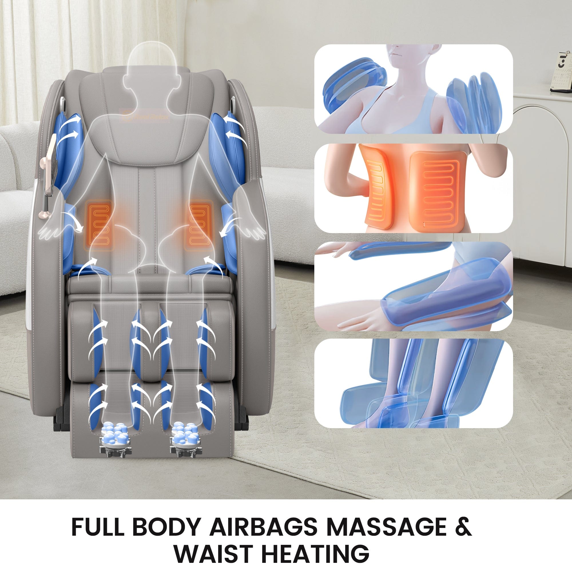 Real Relax Massage Chair BS-09 2D Massage Chair