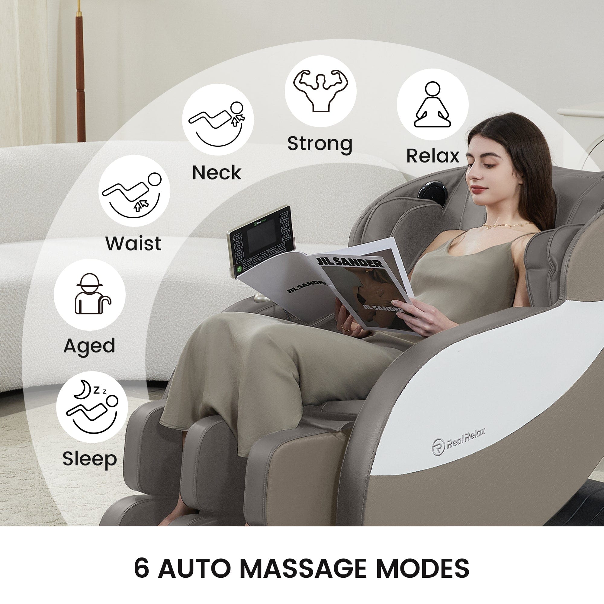 Real Relax Massage Chair BS-09 2D Massage Chair