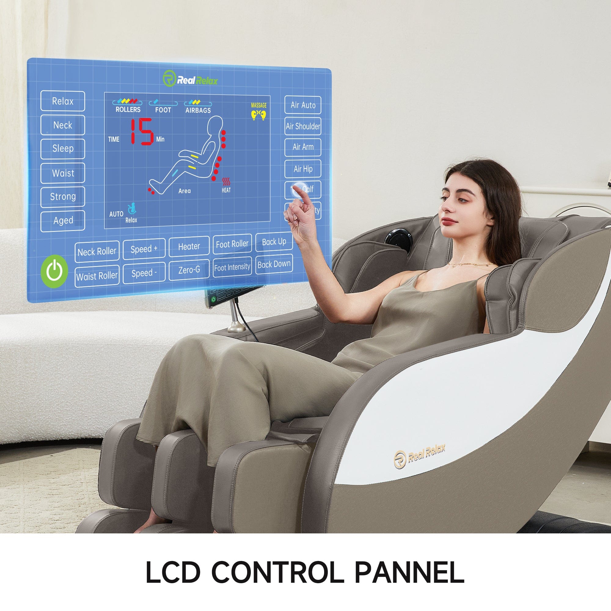 Real Relax Massage Chair BS-09 2D Massage Chair