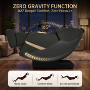Real Relax Massage Chair Real Relax 3D Massage Chair, Full Body Zero Gravity Recliner with SL Track, Yoga Stretching, Foot Rollers, Bluetooth, Heating
