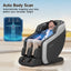 Real Relax Massage Chair Real Relax Full Body Massage Chair, Zero Gravity SL-Track Massage Recliner with Yoga Stretch, Heating and Foot Massage