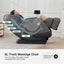 Real Relax Real Relax 3D SL-Track Massage Chair, Full Body Zero Gravity Shiatsu Thai Massage Recliner