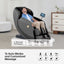 Real Relax Real Relax 3D SL-Track Massage Chair, Full Body Zero Gravity Shiatsu Thai Massage Recliner