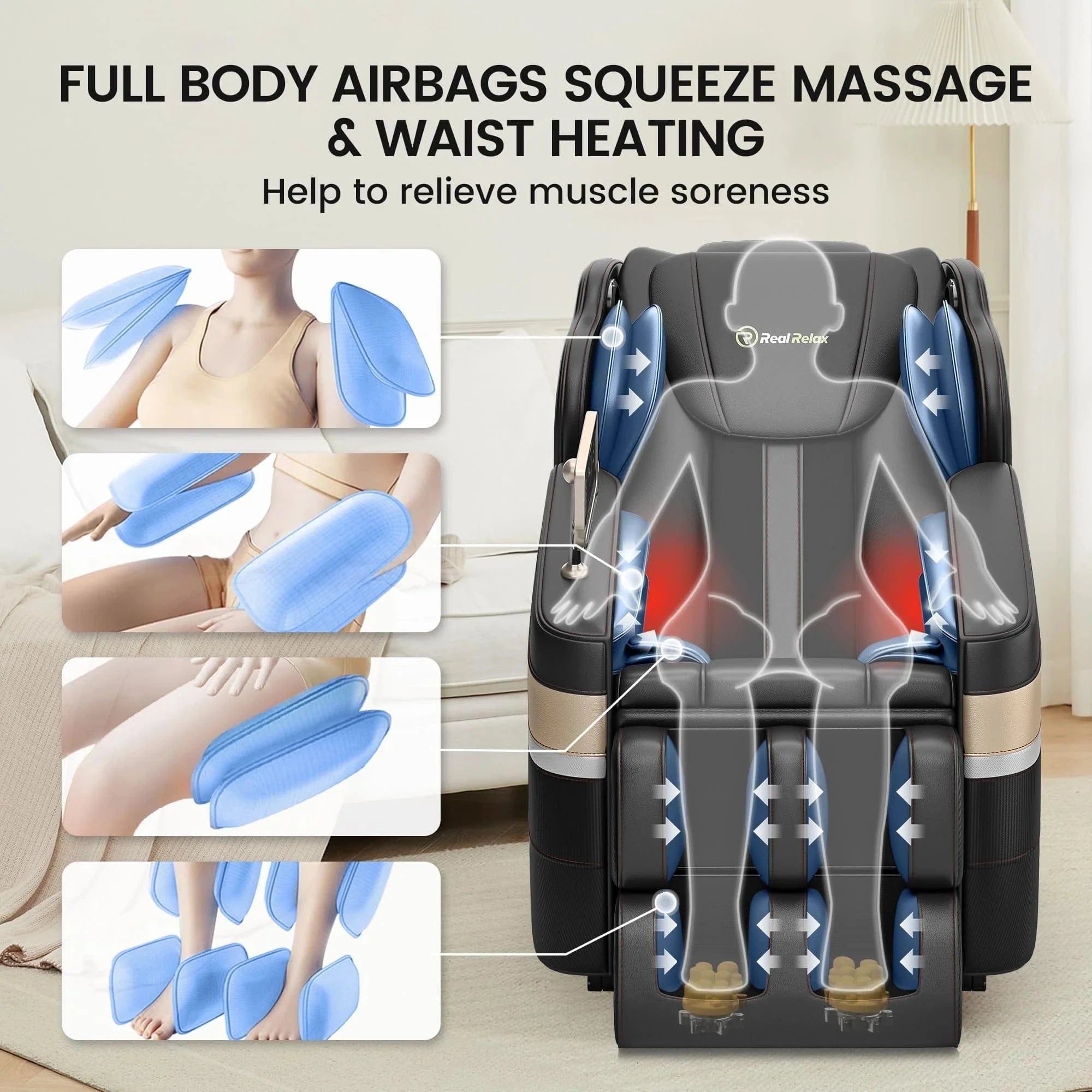 Real Relax Massage Chair BS-04 Massage Chair