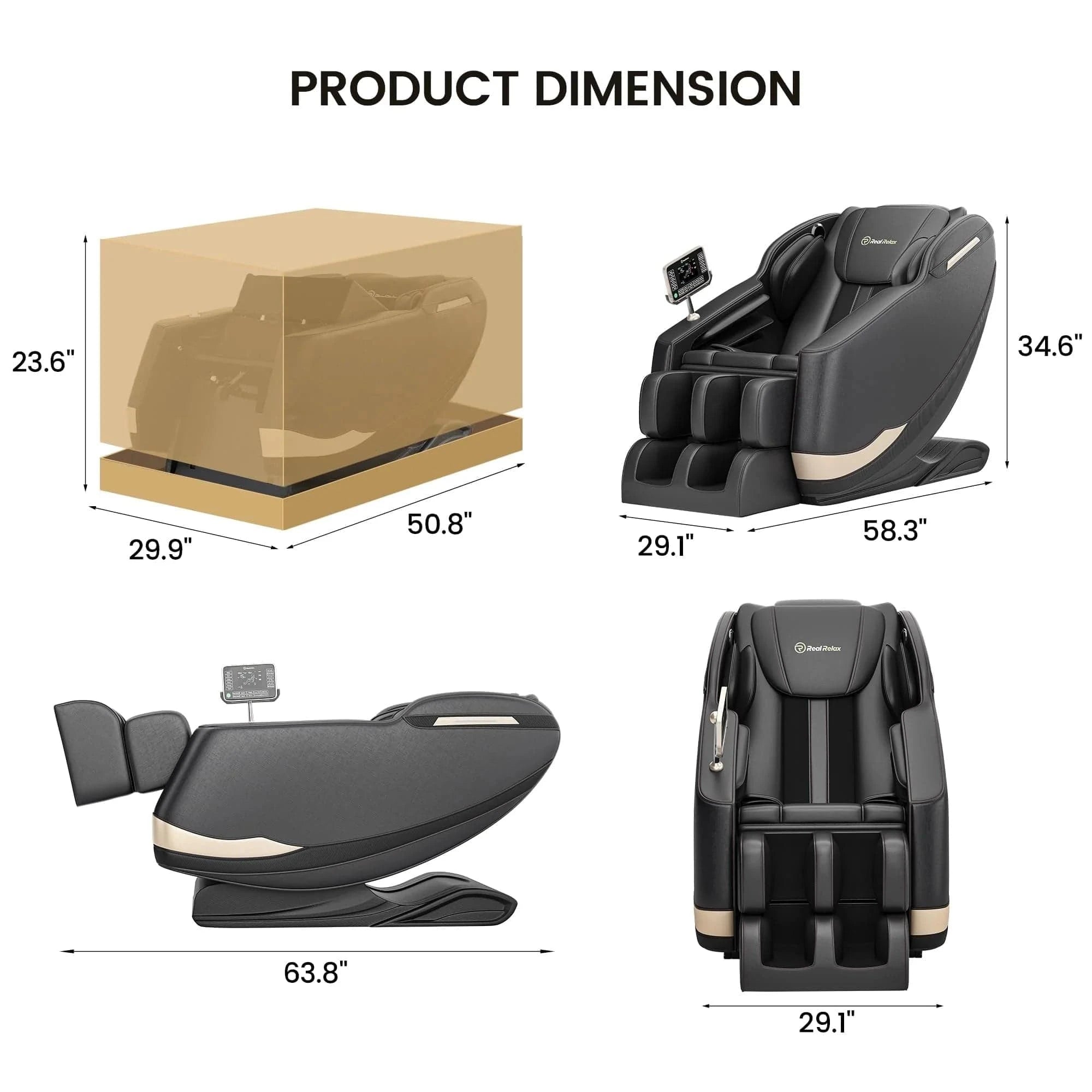 Real Relax Massage Chair BS-05 2D Massage Chair