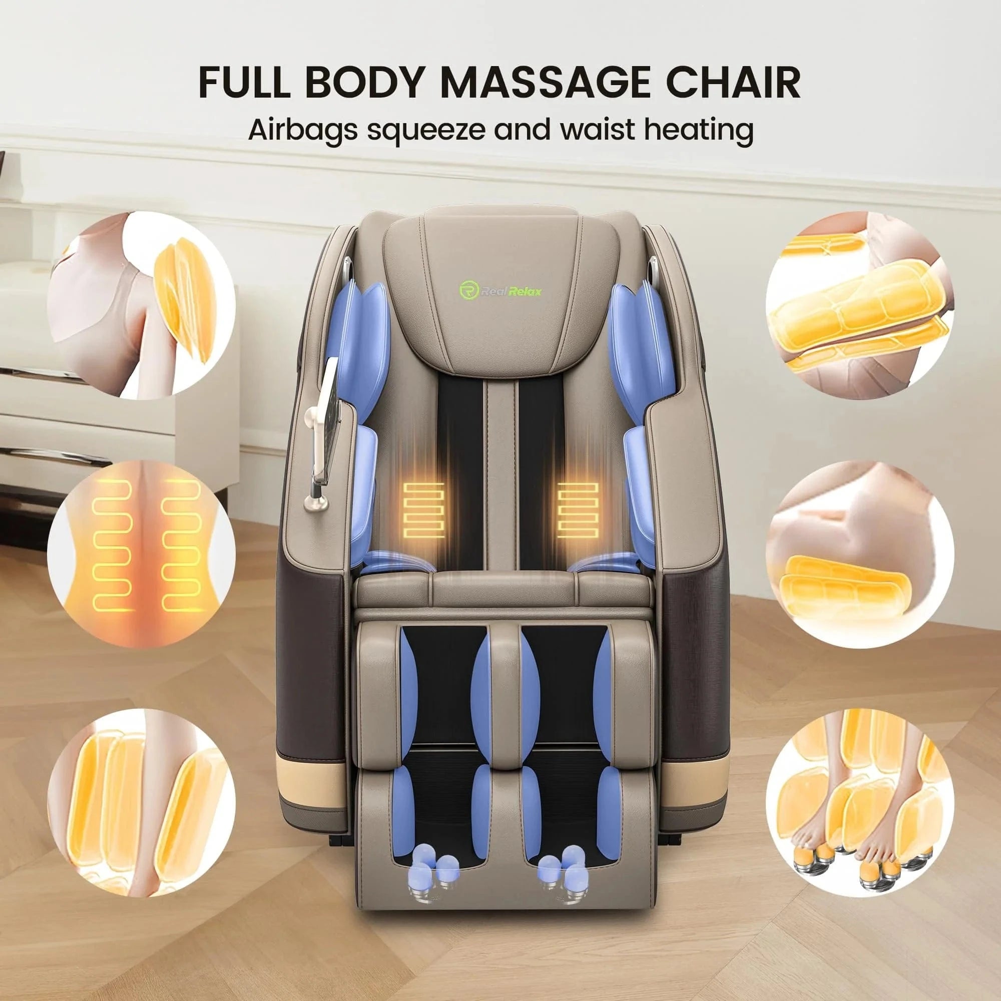 Real Relax Massage Chair BS-05 2D Massage Chair