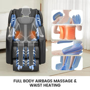 Real Relax Massage Chair BS-06 2D Massage Chair Black