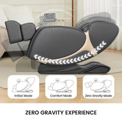 Real Relax Massage Chair BS-06 2D Massage Chair Black