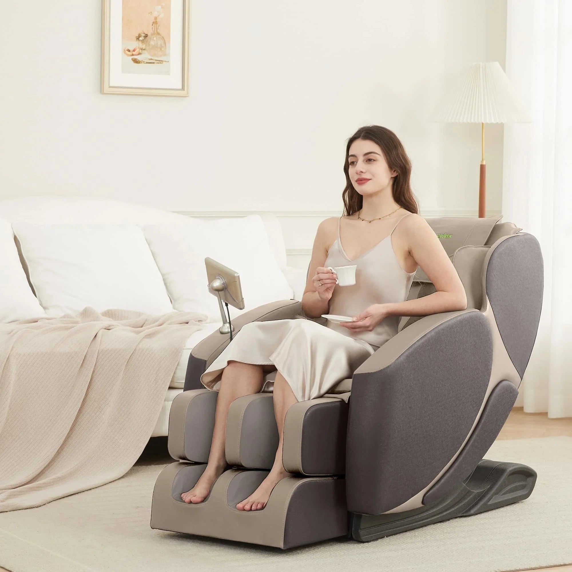 Real Relax Massage Chair BS-06 2D Massage Chair Black