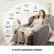 Real Relax Massage Chair BS-06 2D Massage Chair Black