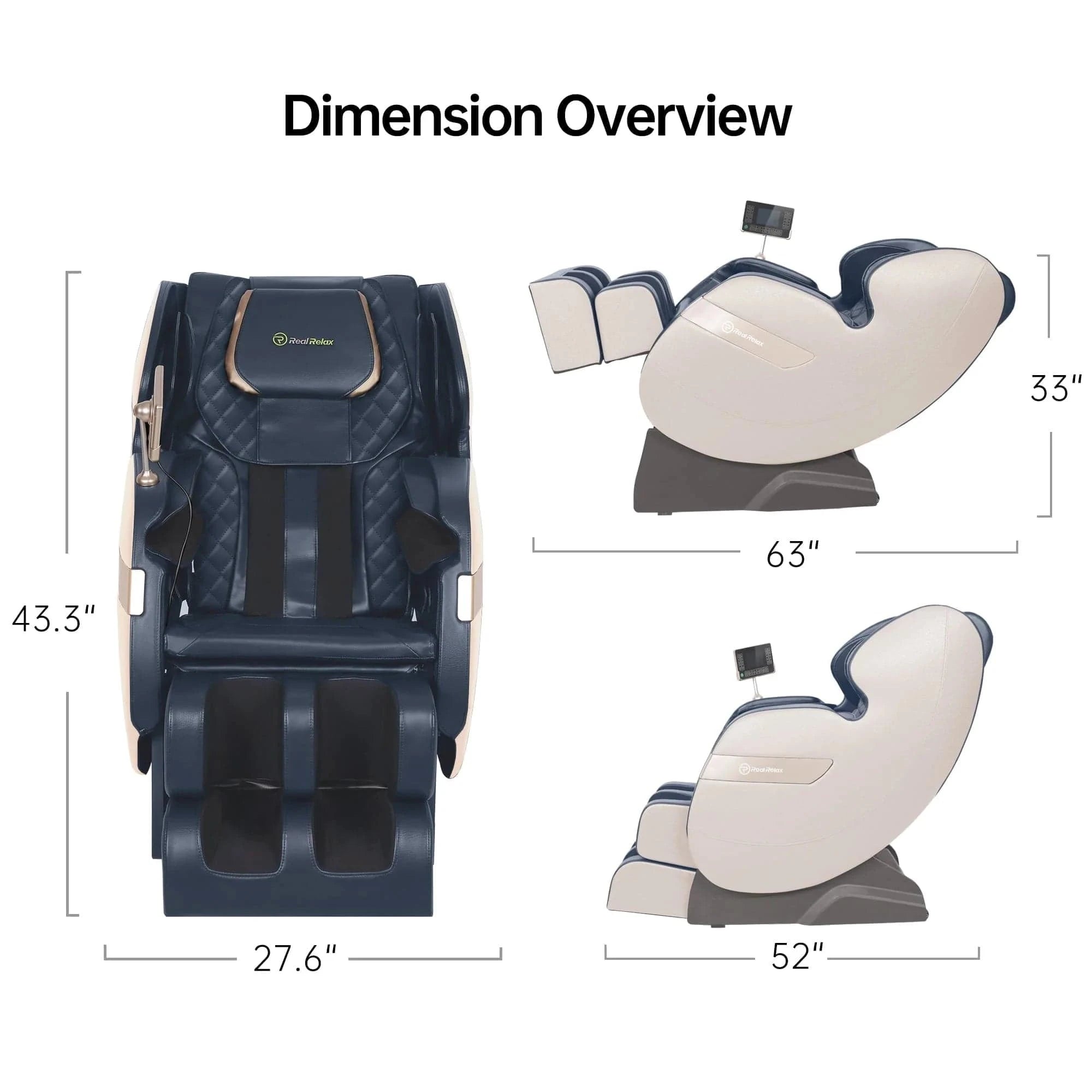 Real Relax Massage Chair Favor-03 2D ADV Massage Chair Refurbished