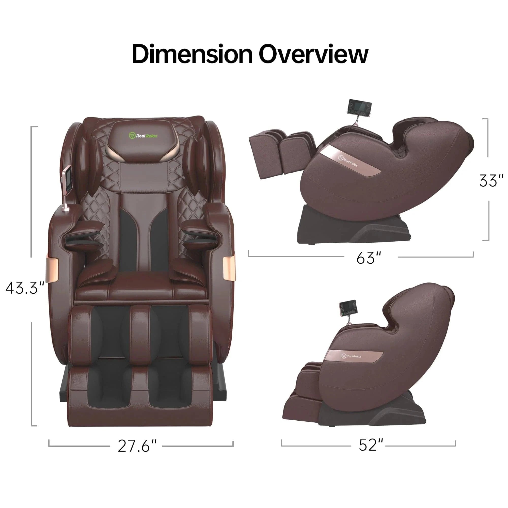 Real Relax Massage Chair Favor-03 2D ADV Massage Chair Refurbished