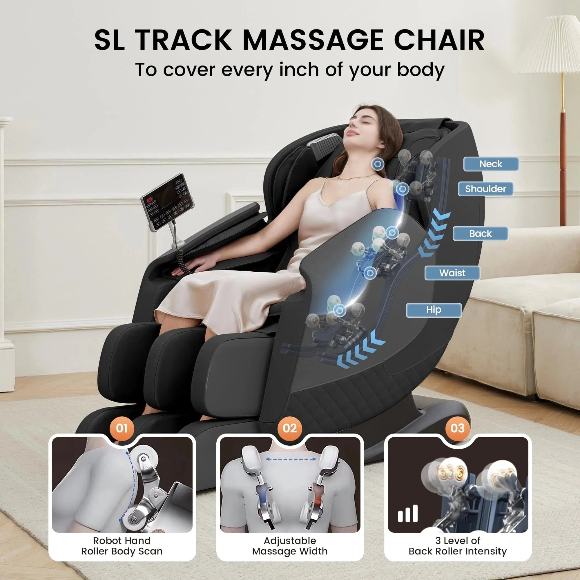 Real Relax Massage Chair Favor-11 3D Massage Chair