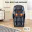 Real Relax Massage Chair Favor-27 3D Massage Chair Black 665878413514