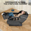 Real Relax Massage Chair Favor-27 3D Massage Chair Black 665878413514