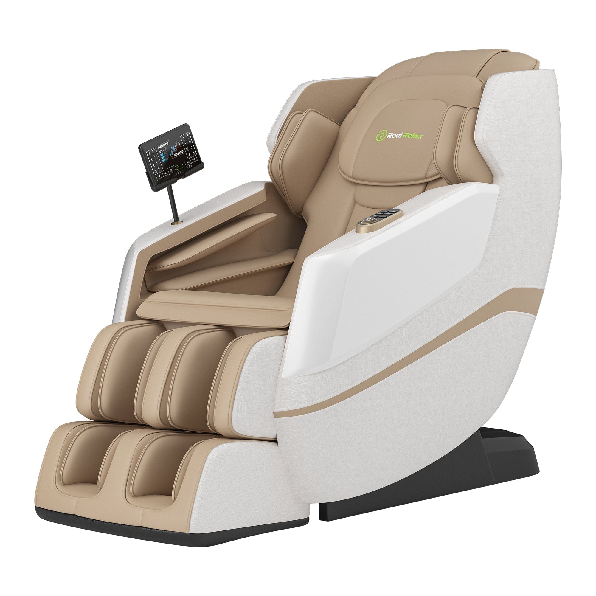 Real Relax Massage Chair Favor-27 3D Massage Chair Khaki 665878413507