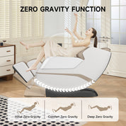 Real Relax Massage Chair Favor-27 3D Massage Chair Khaki 665878413507