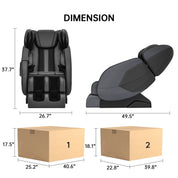 Real Relax Massage Chair MM450 Massage Chair Black
