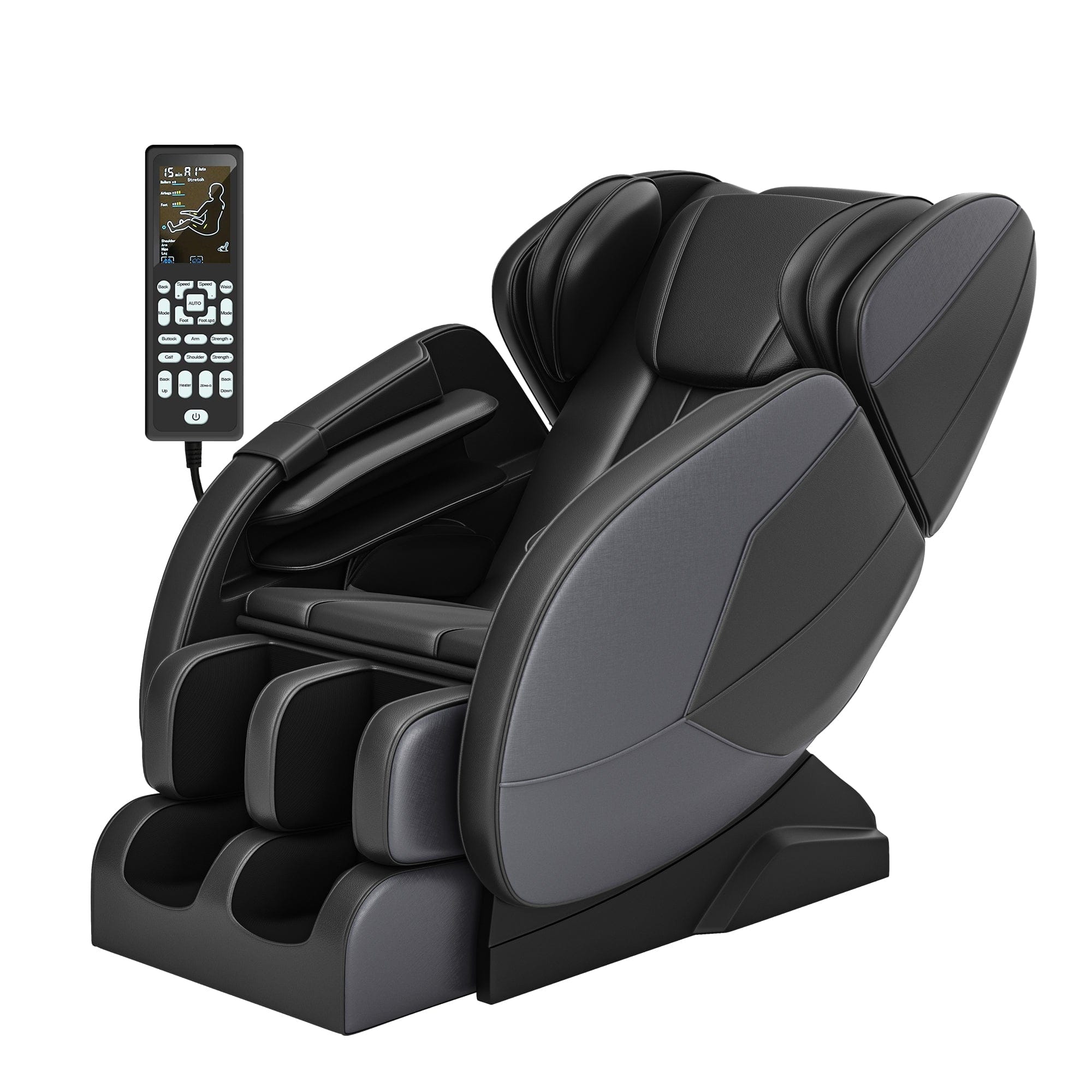 Real Relax Massage Chair MM450 Massage Chair Black 6977865042220