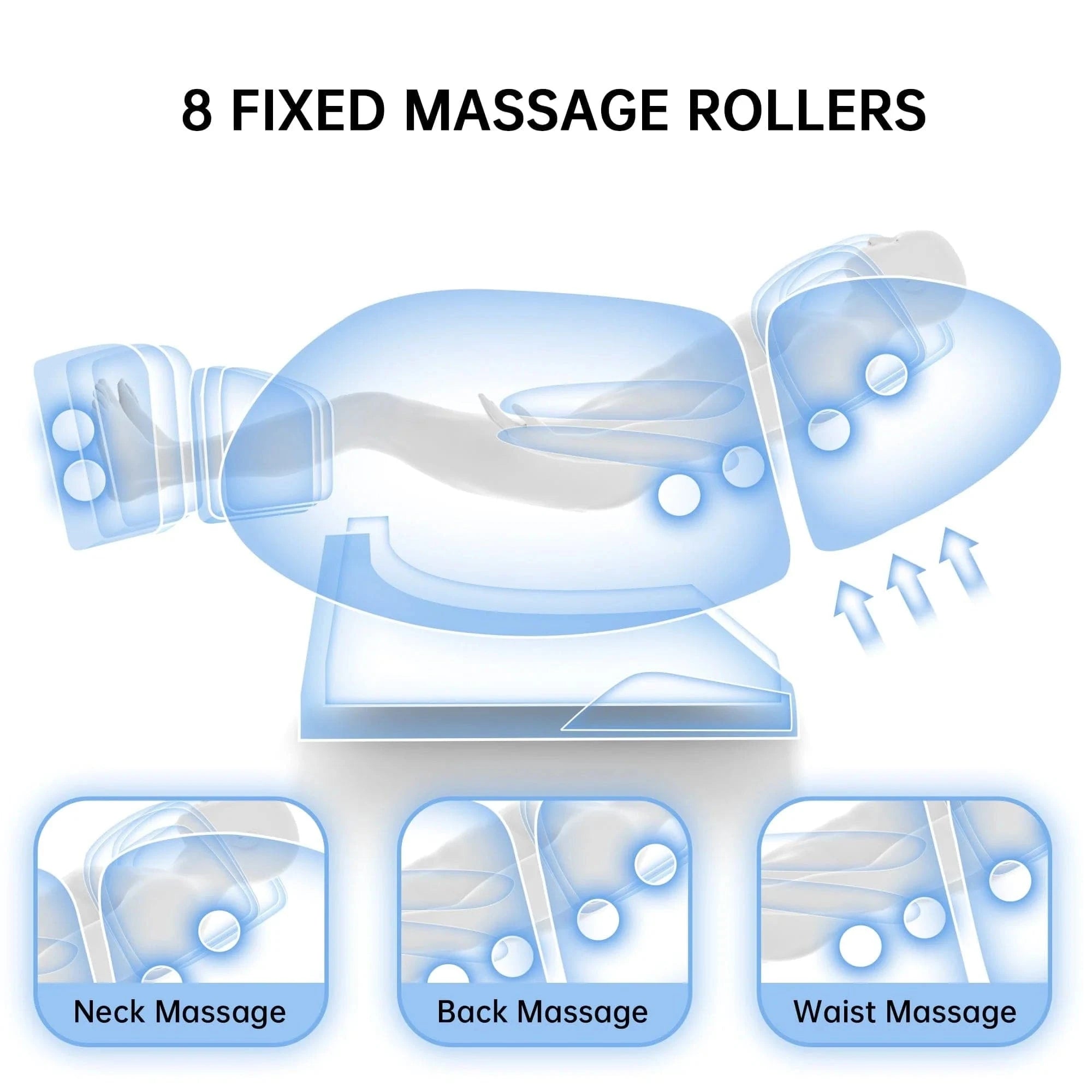 Real Relax Massage Chair MM450 Massage Chair Black