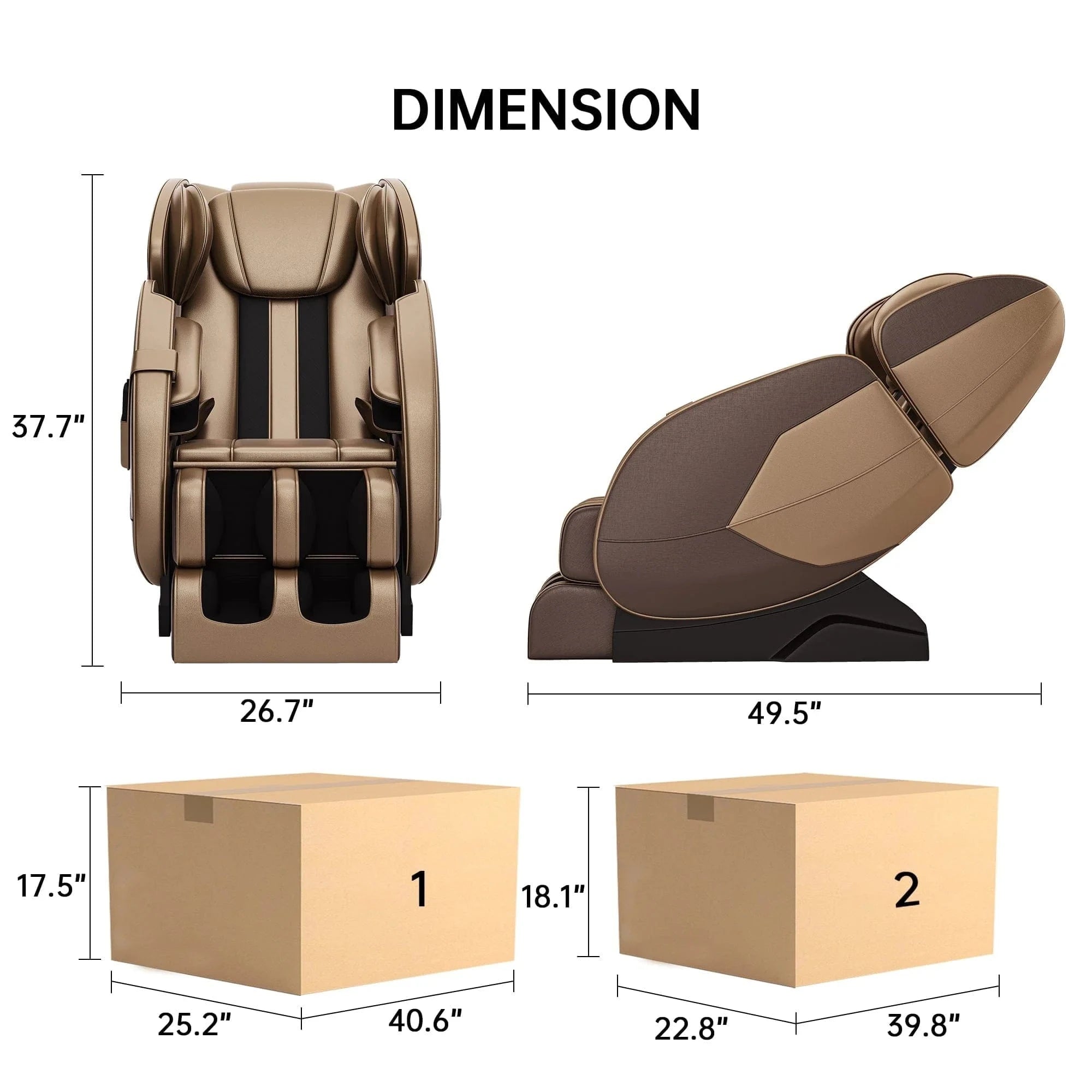 Real Relax Massage Chair MM450 Massage Chair Black