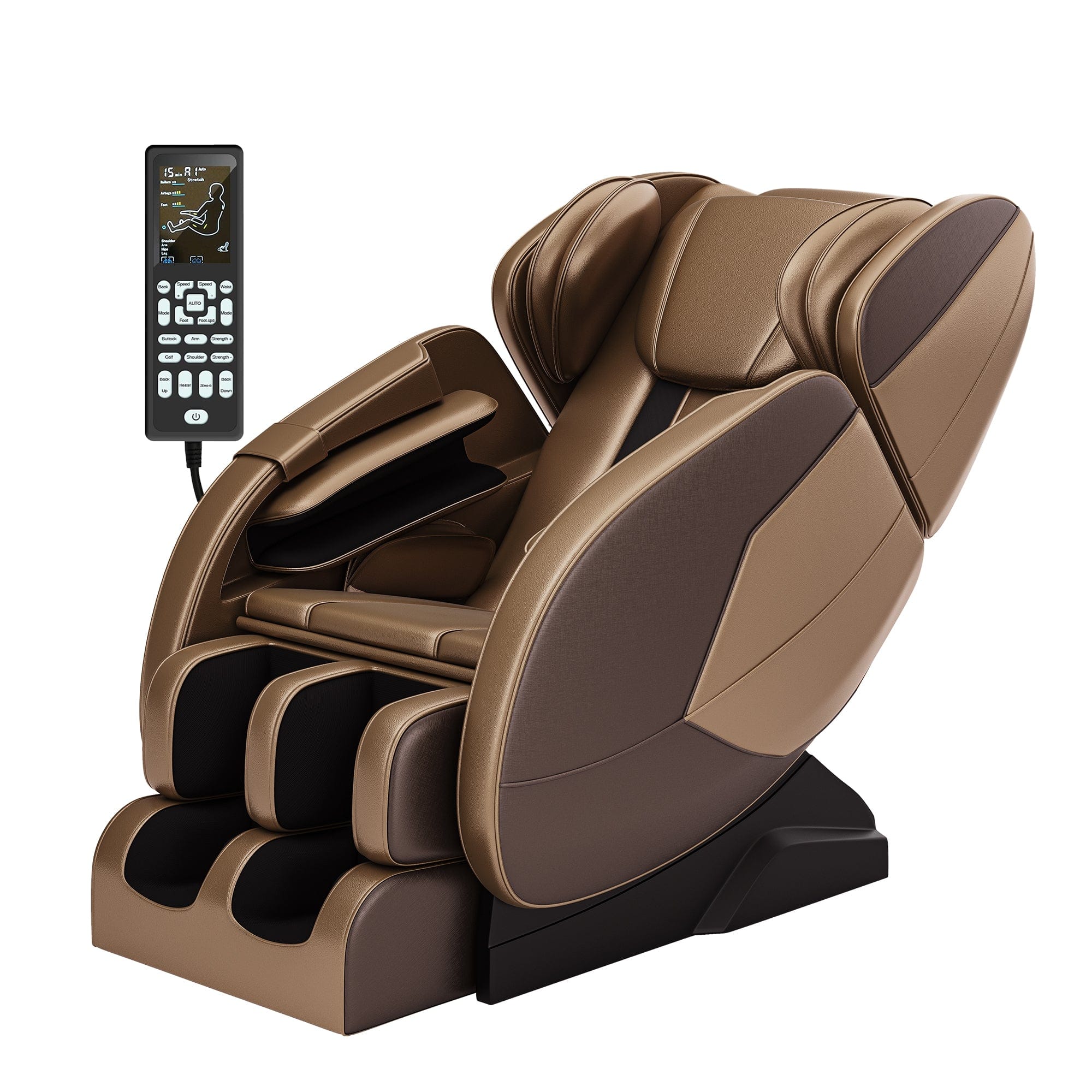 Real Relax Massage Chair MM450 Massage Chair Black 6977865042237