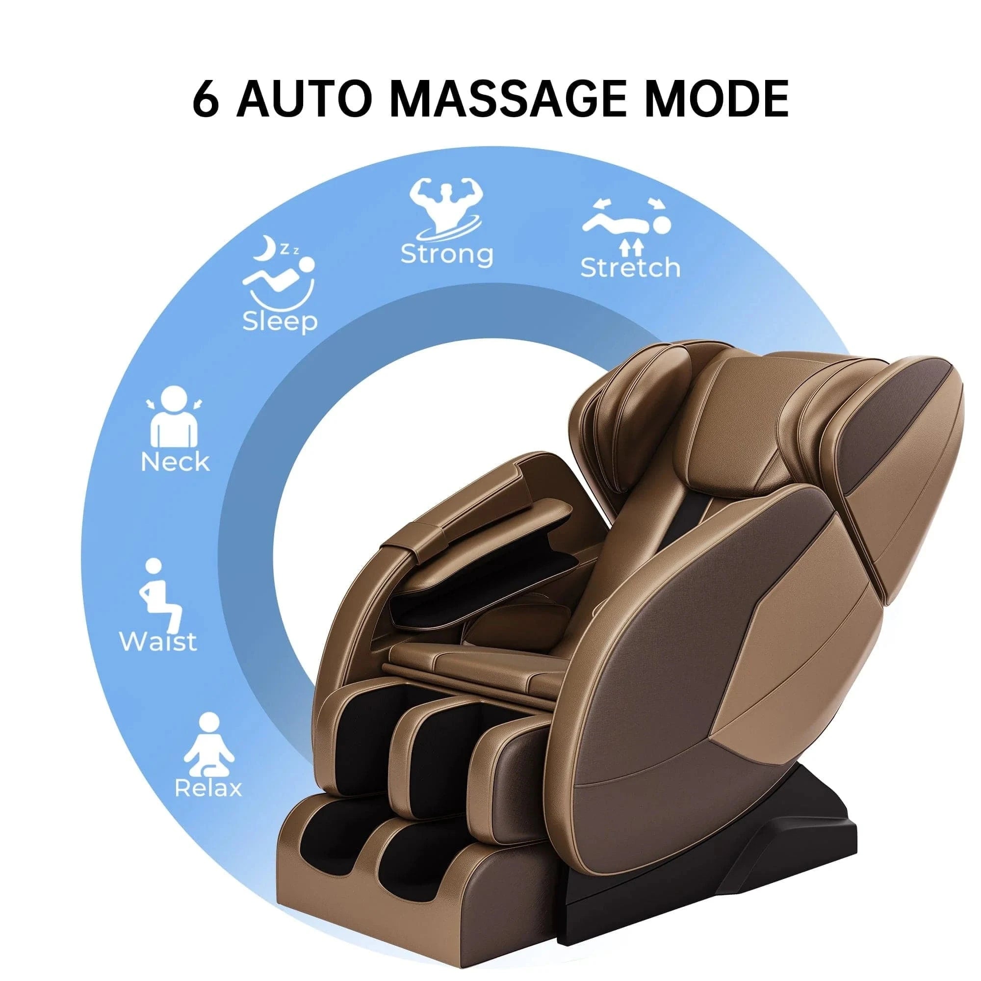 Real Relax Massage Chair MM450 Massage Chair Black