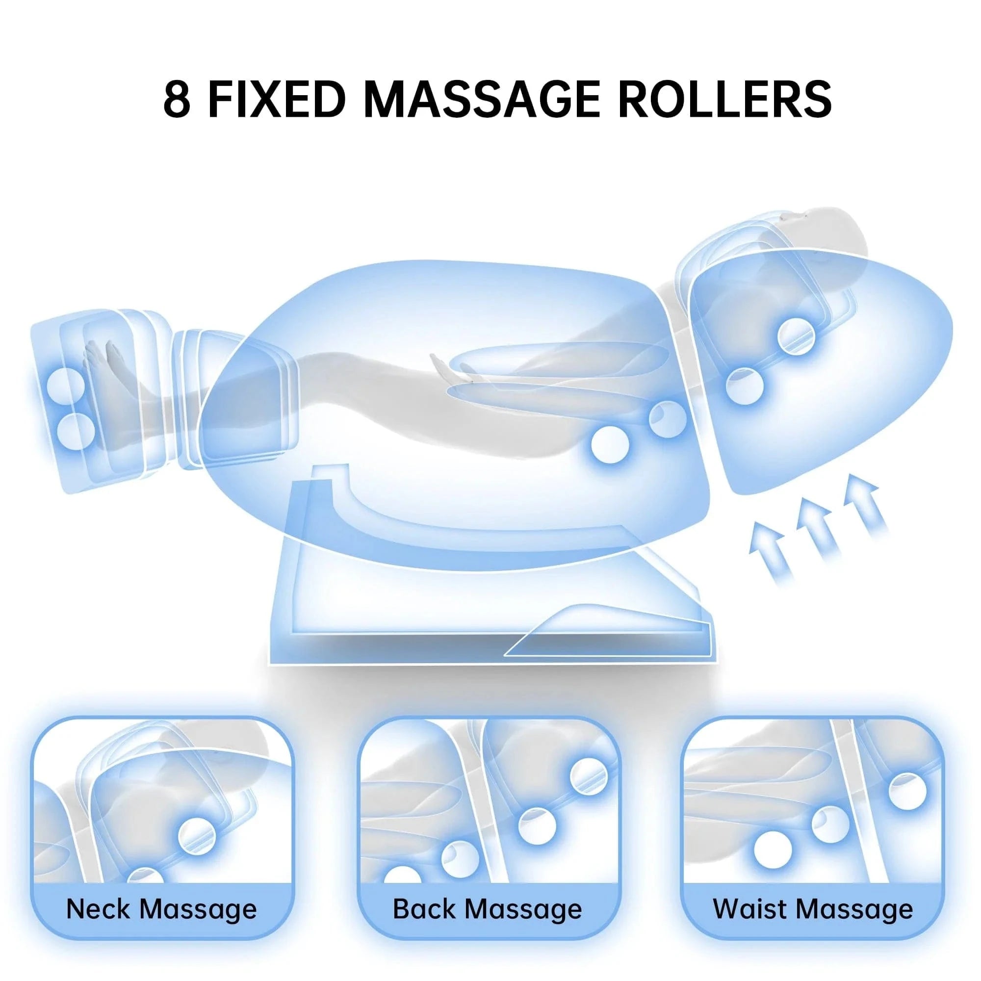 Real Relax Massage Chair MM450 Massage Chair Black