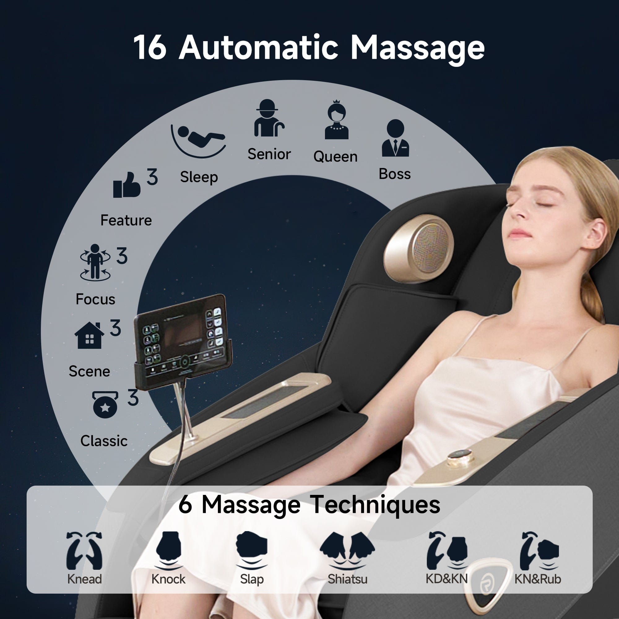 Real Relax PS5100 4D Massage Chair