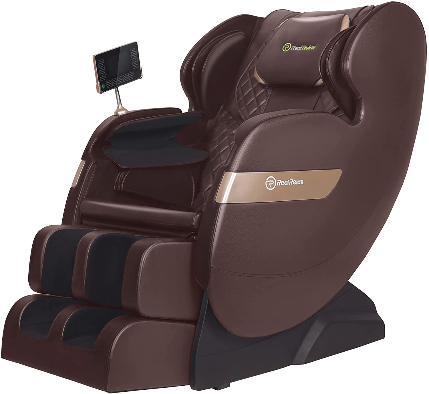 Real Relax Massage Chair Real Relax® 2022 Favor-03 ADV Massage Chair Brown